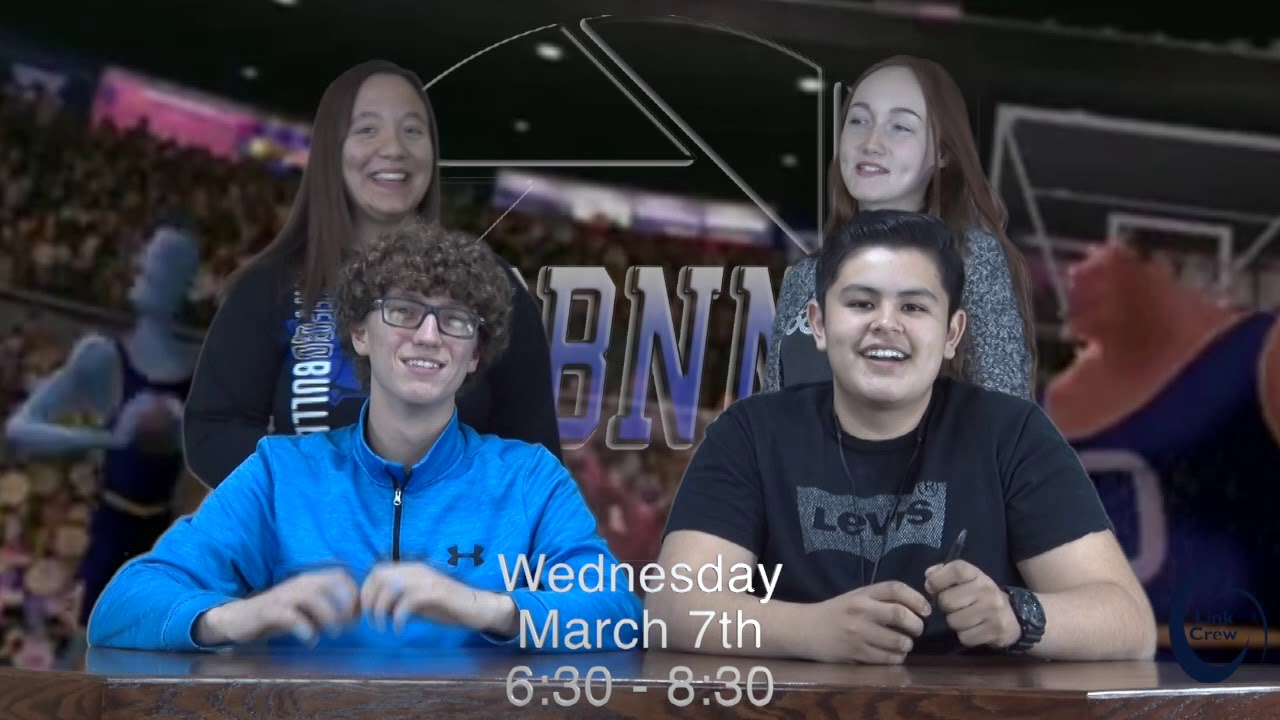 Daily Show Thursday 3.1.18 bulldogs logo