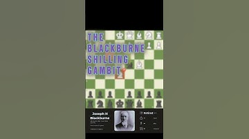 The BLACKBURNE Shilling Gambit: The Most Humiliating Way to Lose a Game of Chess