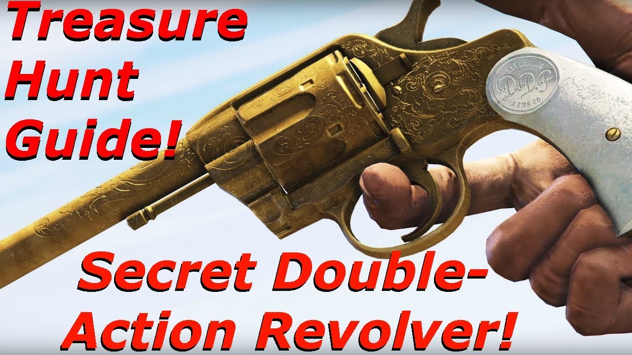 GTA Online Secret DoubleAction Revolver Treasure Hunt Red Dead