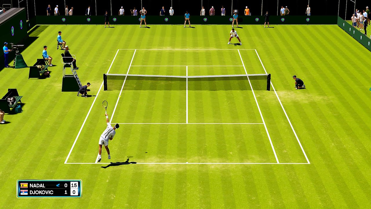 Rafael Nadal vs Novak Djokovic - Wimbledon - AO Tennis 2 ...
