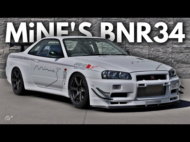 GT7 | MiNE'S BNR34 GT-R N1 Base Review | Gran Turismo 7 - YouTube