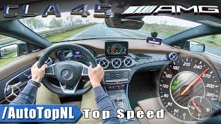 CLA 45 AMG 2018 | ACCELERATION & TOP SPEED ON AUTOBAHN by AutoTopNL