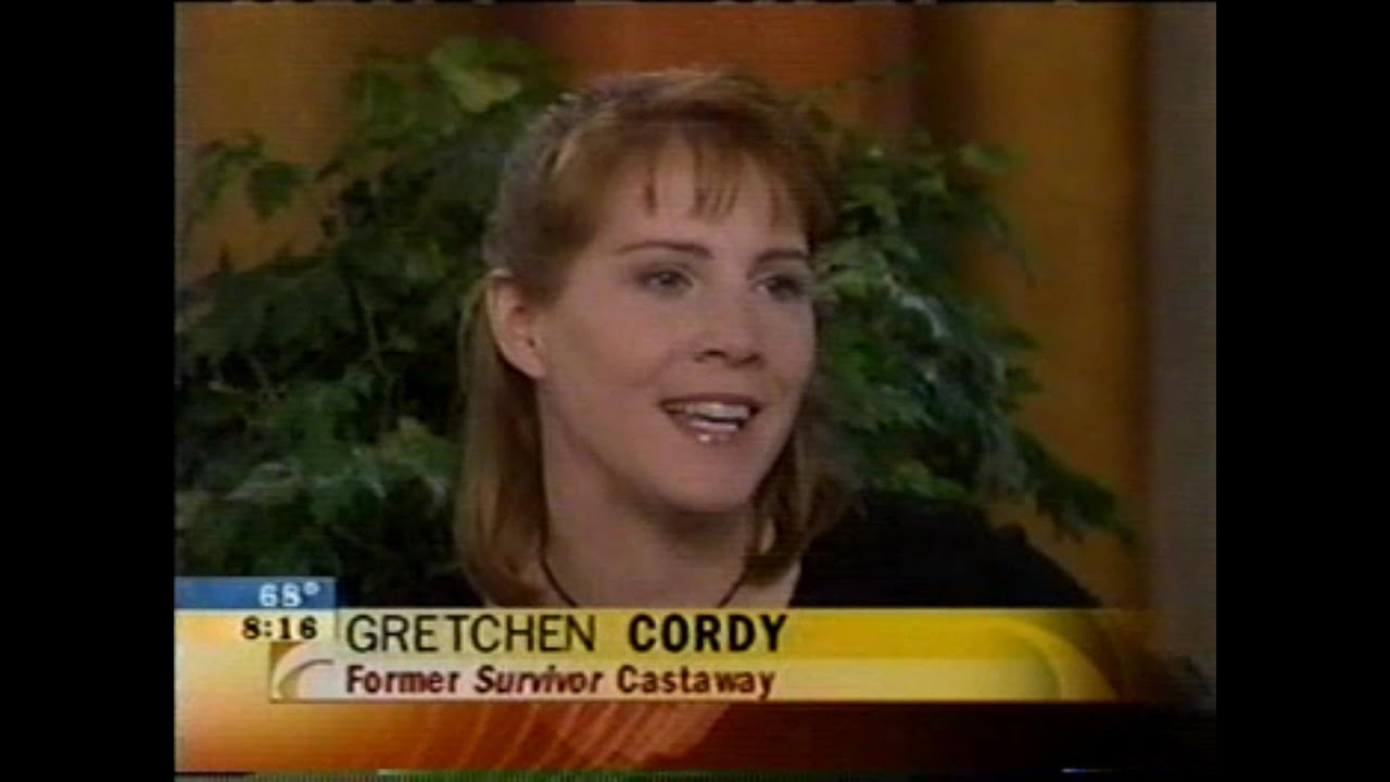 The Early Show (July 13, 2000) - Gretchen Cordy, from S1 of "Survivor"