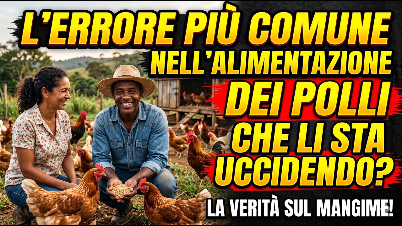 L'errore che quasi tutti commettono quando danno da mangiare ai polli senza renderse