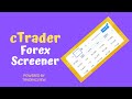 Forex Scanner Demo - YouTube