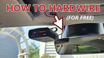 Hardwire Radar Detector in Tesla Model 3/Y