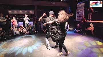 Dadinho + Nathalia - Dutch International Zouk Congress 2015 - Demo 1