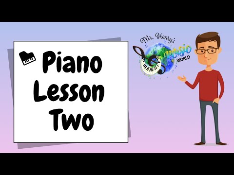 Beginner Piano Lessons for Kids Lesson Two