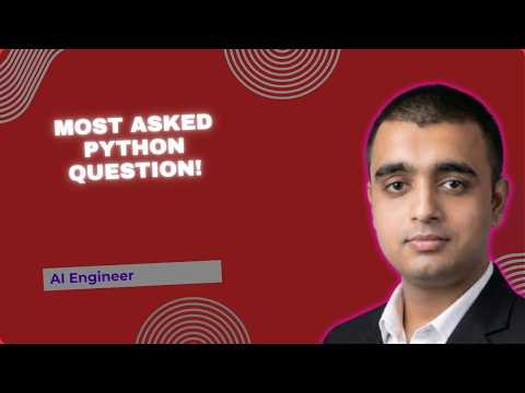 Python Interview Question – Remove Duplicates from List