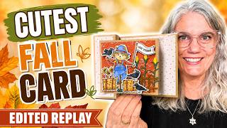 Easy Fall Fun Fold Card Cute Scarecrow Card Tutorial