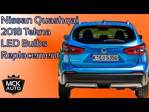 Nissan Qashqai 2018 LED Bulbs Replacement PY21W rear indicators