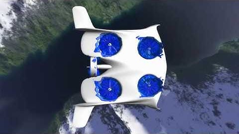 CatFish Drone CFD Simulation