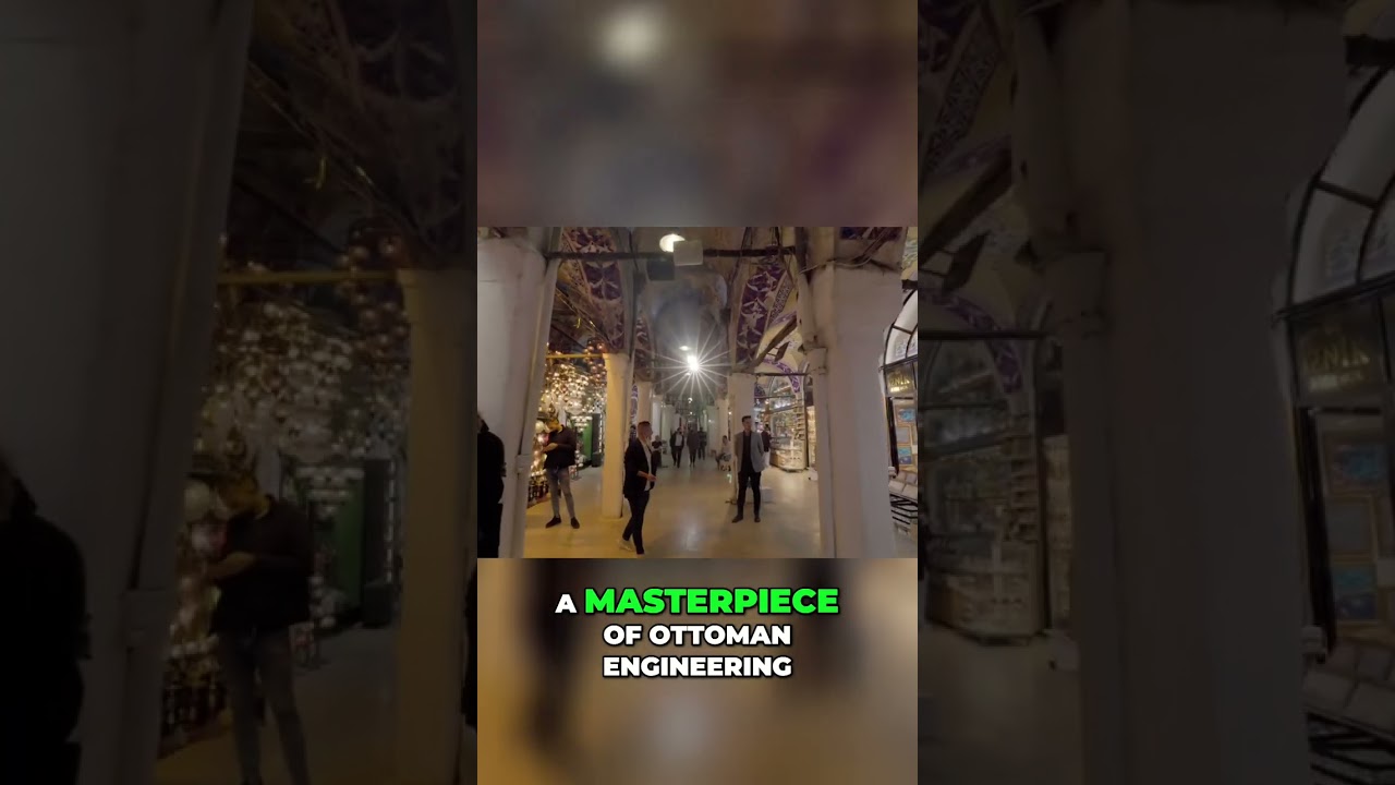 Grand Bazaar: Ottoman Engineering & Trade Network Microcosm!