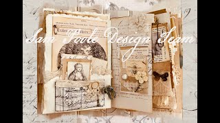 The Woodlanders - A Sam Poole Design Team Journal- #sampooledt #junkjournal #dorothyjanetoo