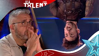 WAY TOO risky stunts: "You're out of your mind" | Auditions 1 | Spain's Got Talent 2023