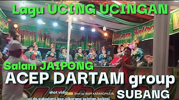 jaipong Acep dartam Subang Terbaru 2023 lagu ucing ucingan #jaipong #jaipongan #acepdartam