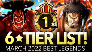 GLOBAL TIER LIST! Best Legends March 2022! (ONE PIECE Treasure Cruise)