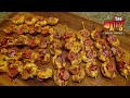 Shrimp and Sausage Skewers