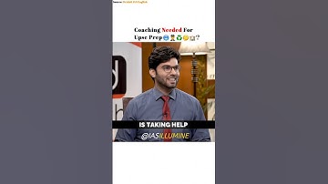 A Very Important Question 🥶♻️🏫👨‍✈️ Coaching Needed? | Upsc Interview