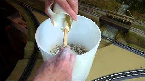 Mixing a batch of Ground Goop