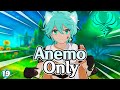 I FINALLY Beat Genshin with ONLY Anemo Characters