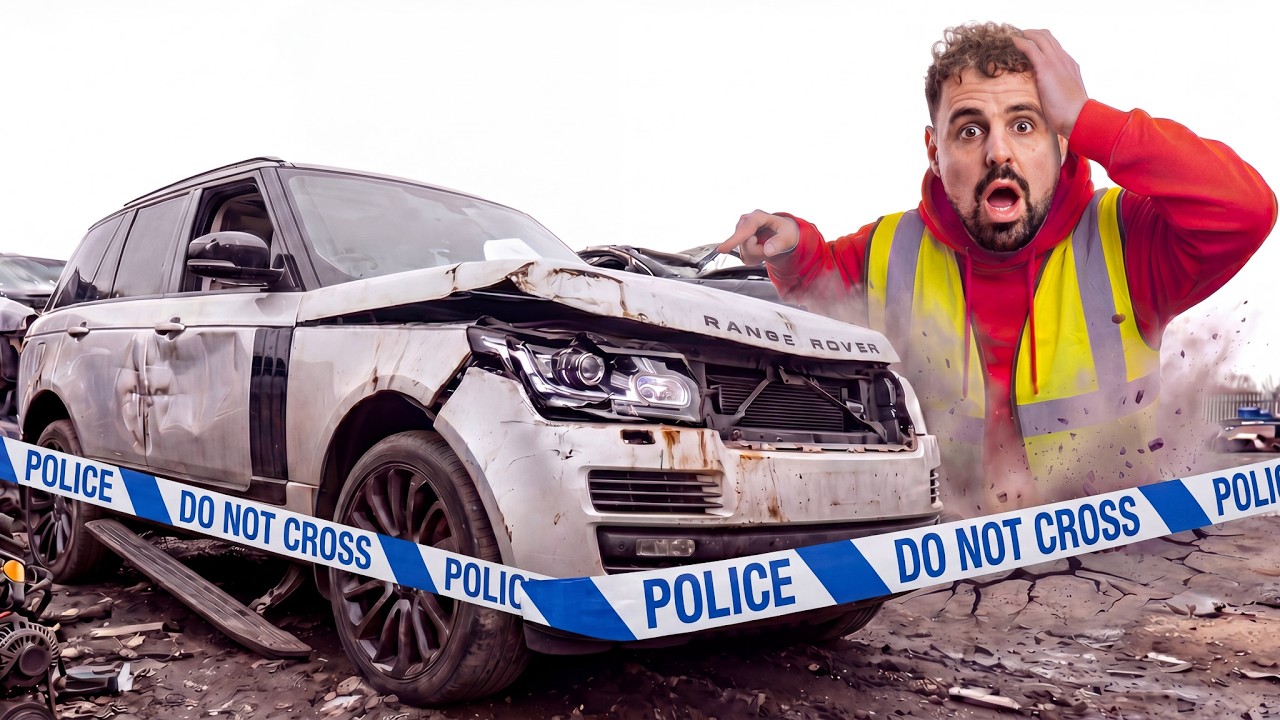 BUYING A WRECKED RANGE ROVER FROM A POLICE SALVAGE AUCTION! - YouTube