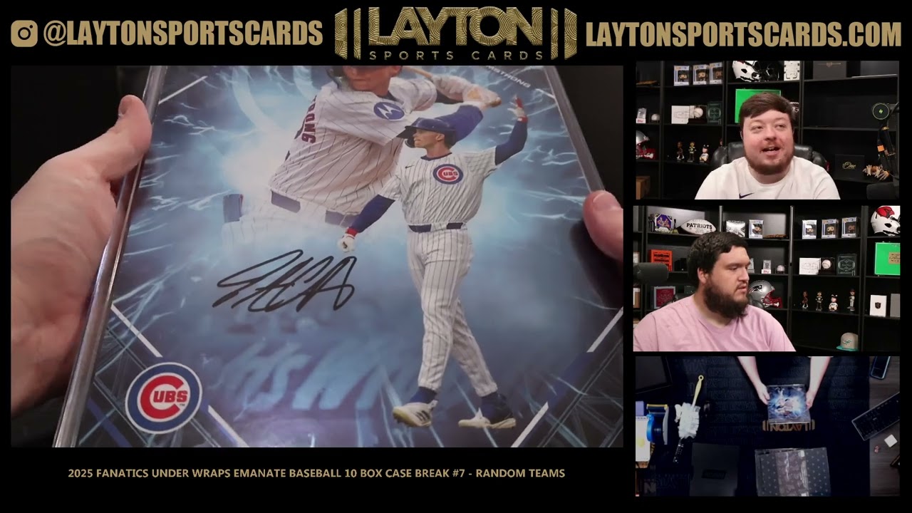 2025 Fanatics Under Wraps Emanate Baseball 10 Box Case Break #7 