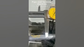 Contracting Pipe Machine,Pipe end forming machine,Outai Machinery  #pipe #endforming #machine