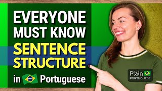 Learn Fast How to Form Sentences in Brazilian Portuguese | An Introduction to Portuguese Grammar screenshot 4