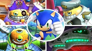 Sonic Colors - All Bosses + Cutscenes (No Damage)