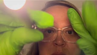 Detailed VERY TINGLY Eye Exam | Light & Visual Triggers | ASMR EYE Doctor | Follow the LIGHT Tingles