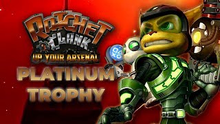 The Ratchet 3 PLATINUM Trophy was kinda cool tbh