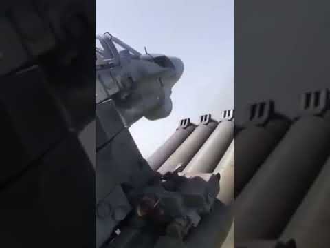 Минобороны России показало кадры боевой работы ударных вертолётов Ка-52 в ходе