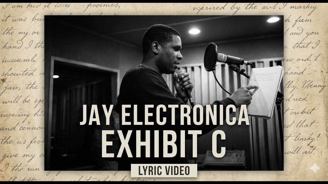 🎶Jay Electronica – Exhibit C (Official Lyric Video  