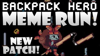 The Nunchuck meme build got buffed! | Backpack Hero