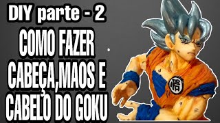 Super Biscuit -   Cabelo do goku, Canal no , Fazer o cabelo