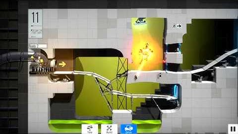 Bridge Constructor Portal - Level 11