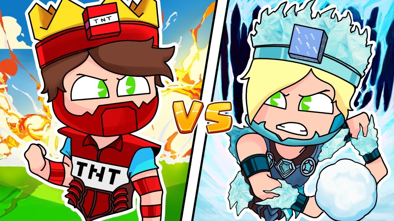 MINECRAFT ARMADURA de TNT vs ARMADURA de HIELO LEGENDARIAS 💥 BEBE MILO ROLEPLAY