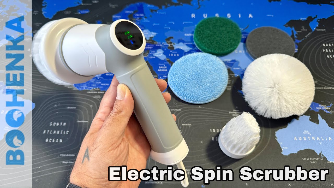 BOOHENKA - The Best Electric Spin Scrubber 