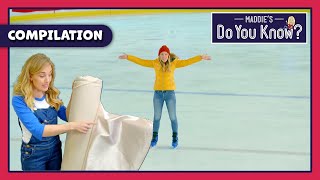 How do different SPORTS EQUIPMENTS work? ⛸ | Maddie's Do You Know  25+ MINUTE Compilation