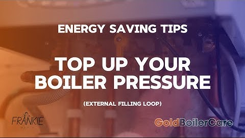 How to Top Up Your Boiler Pressure (External Filling Loop)
