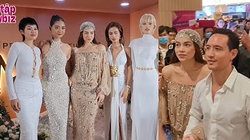 Hồ Ngọc Hà nắm tay Kim Lý tình tứ giữa biển người, cùng dàn thí sinh The New Mentor khoe sắc