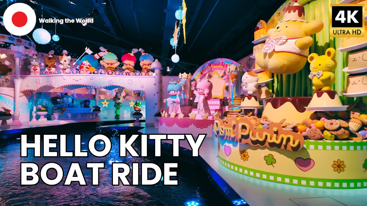 This Hello Kitty Boat Ride in Japan Feels Like a Dream 🎀 (Full