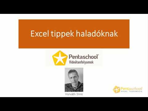 Videó: Melyek az Excel-fájlok különböző típusai?