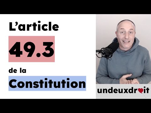 Vidéo: Où est l'obstruction systématique dans la constitution ?