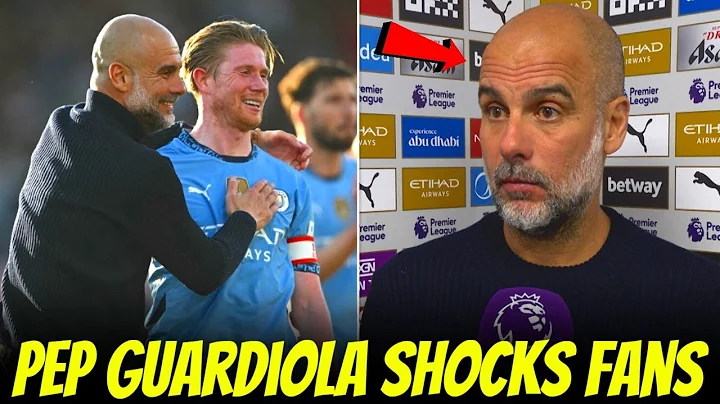 🚨REVEAL! Pep Guardiola Explains Why Kevin De Bruyne is Leaving Man City! ⚽️💔