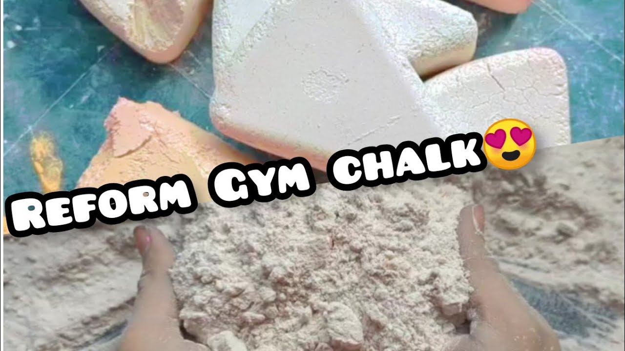 Powdery Soft Reform GYM CHALK🤤 | ASMR - YouTube