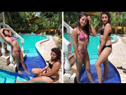 OMG JASMIN y MIA|por PRIMERA ves en TRAJE de BAÑO