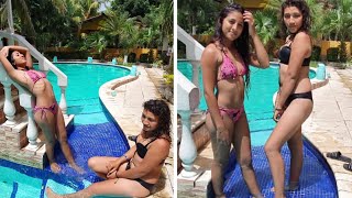 OMG JASMIN y MIA|por PRIMERA ves en TRAJE de BAÑO