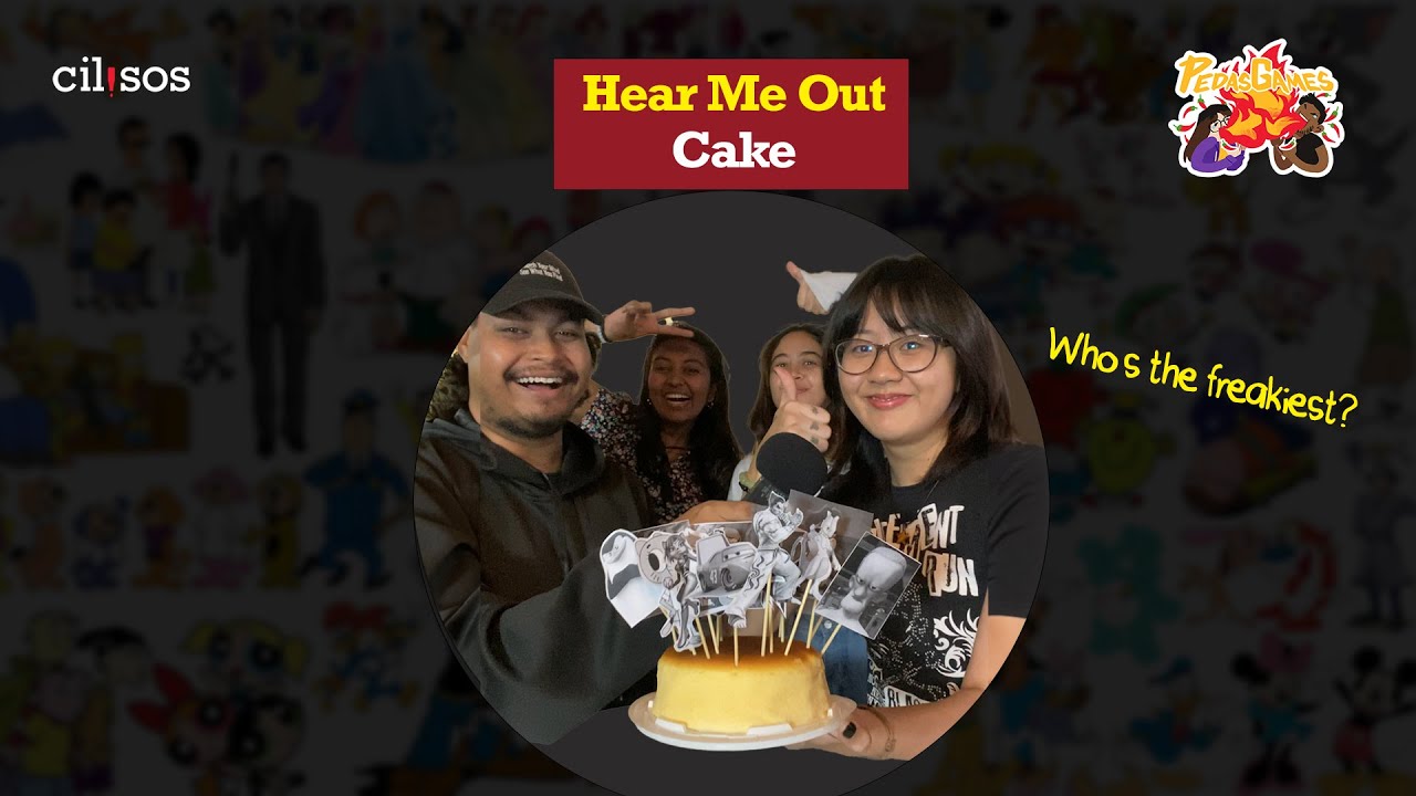 "Hear Me Out" cake | Cilisos edition